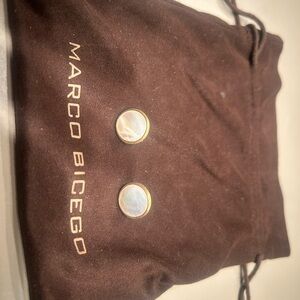 Marco Bicego Jaipur Mother-of -Pearl large stud Earrings